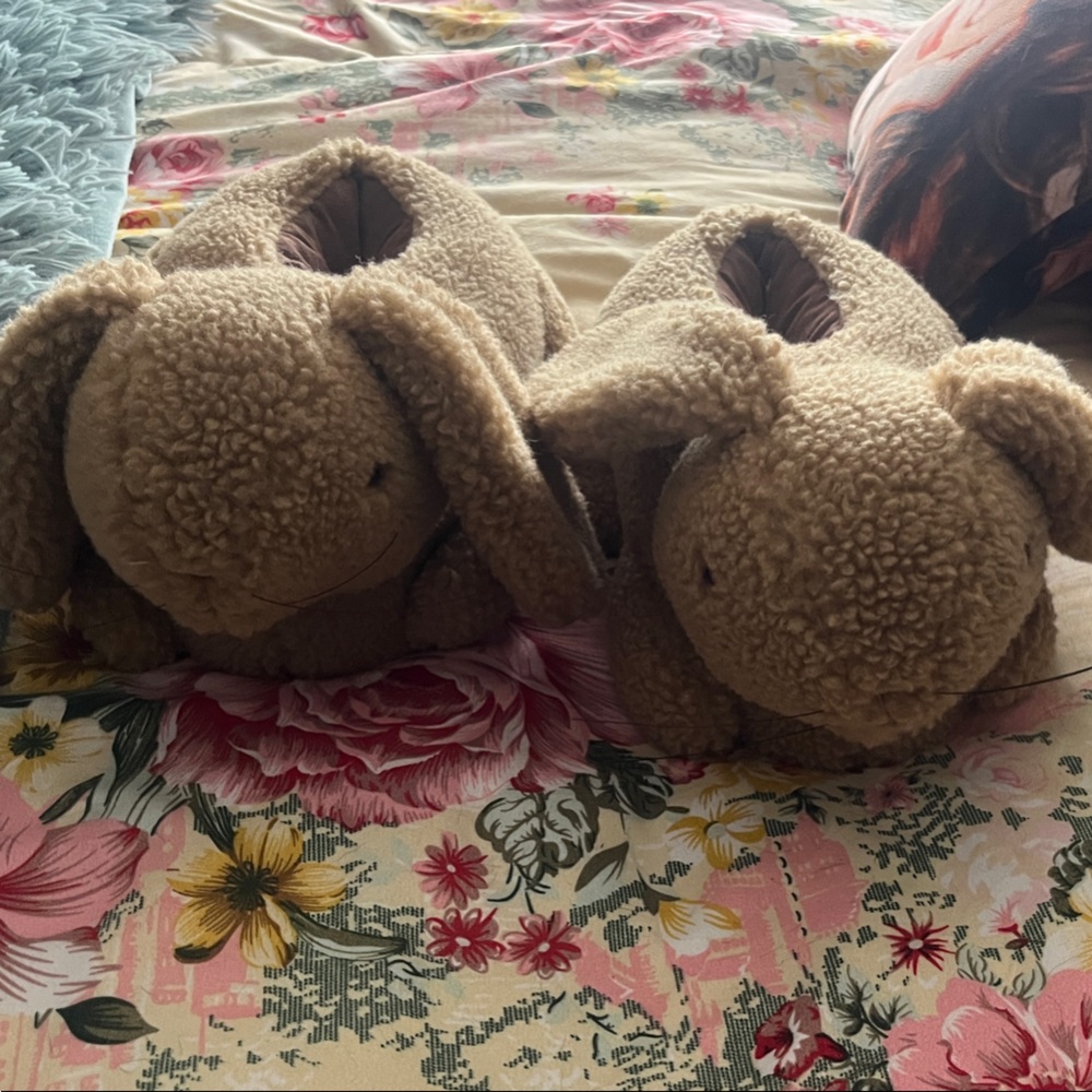 Coach Tan Teddy Sherpa Slipper Boots